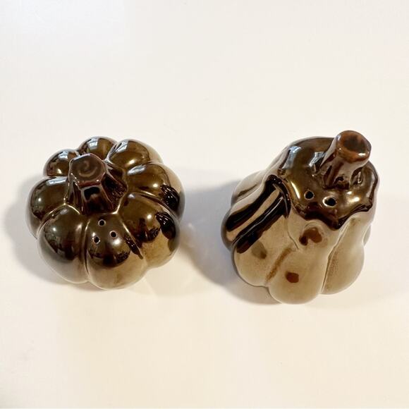 Other - Vintage Pumpkin Gourd Salt and Pepper Shakers